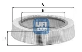 Фільтр повітряний UFI 3097500