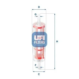 Фільтр палива UFI 3101500