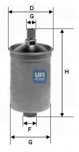 Фільтр палива UFI 3150300