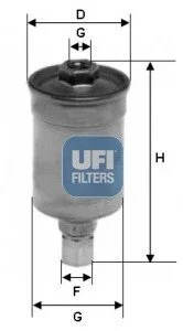 Фiльтр паливний UFI 3151100