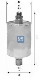 Фільтр палива UFI 3157500