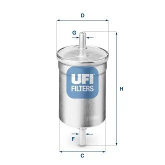 Топливный фильтр UFI 31.710.00