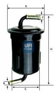 Фільтр палива UFI 3171500