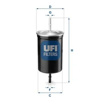 Топливный фильтр UFI 31.747.00