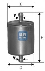 Фільтр паливний UFI 3176000