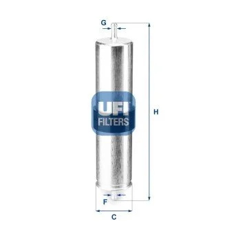 Топливный фильтр UFI 31.838.00