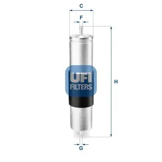 Топливный фильтр UFI 31.839.00