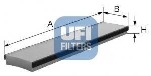 Фільтр повітря (салону) UFI 5301600 (фото 1)