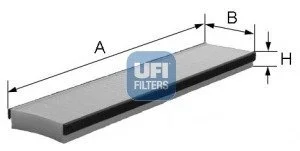 Фільтр повітря (салону) UFI 5301600