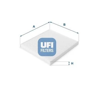 Фільтр салону (СПЕЦВИКУП) UFI 53.112.00