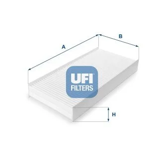 ФІЛЬТР САЛОНУ FIAT SCUDO 07> UFI 53.136.00