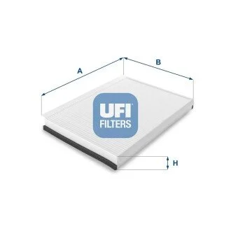 Фільтр повітря (салону) UFI 53.137.00
