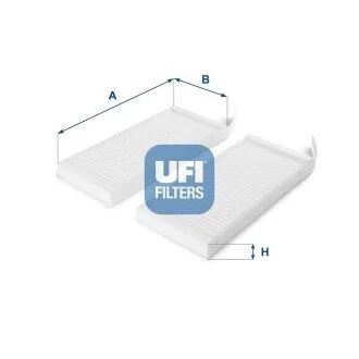 ФІЛЬТР САЛОНУ RENAULT MASTER III 10> UFI 53.164.00