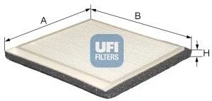 Фільтр повітря (салону) UFI 5318800