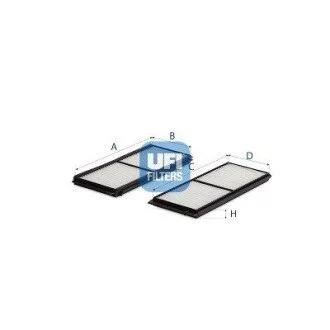 Фільтр повітря (салону) UFI 53.219.00
