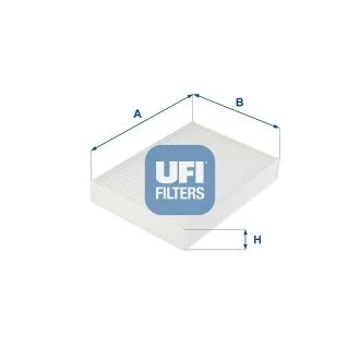 Фільтр повітряний (салону) UFI 53.275.00