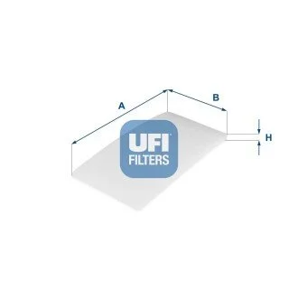 Фільтр повітряний (салону) UFI 53.322.00
