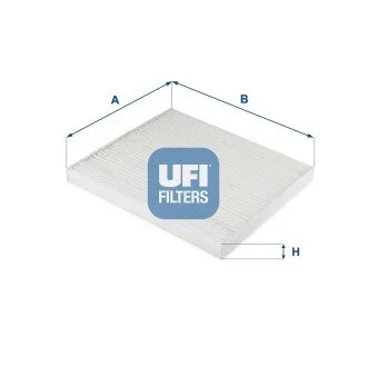 Фільтр повітря, салону UFI 53.326.00
