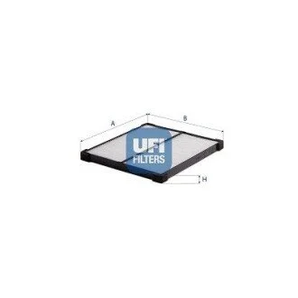 FILTR KABINOWY UFI 5357000 (фото 1)