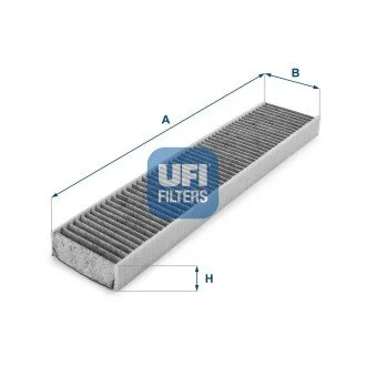 Фильтр, воздух во внутренном пространстве UFI 54.119.00