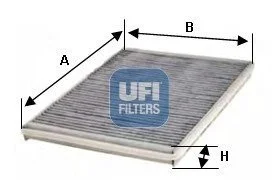 Фільтр повітря (салону) UFI 5412000