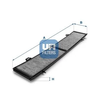 Фільтр повітря (салону) UFI 54.154.00