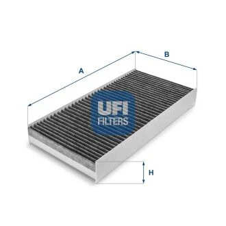 Фільтр салону (СПЕЦВИКУП) UFI 54.160.00