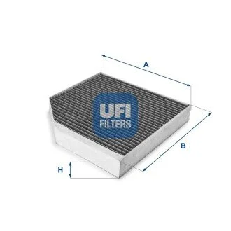 Фильтр, воздух во внутренном пространстве UFI 54.222.00