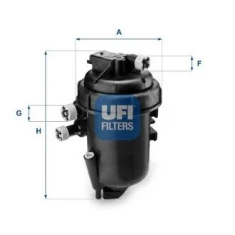 Фільтр палива UFI 5508400