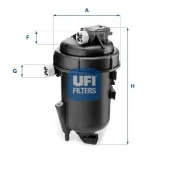 Фільтр палива UFI 5517900