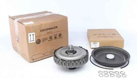 Ремкомплект сцепления DQ250 VW Passat B7 (12-) B8, Golf VII, Jetta IV, Tiguan I II VAG 02E 398 029C