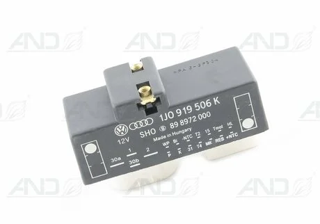 Блок управления вентилятором Audi A3, TT / Seat Leon, Toledo / Scoda Octavia / VW Golf IV 1.9TDI 96-10 VAG 1J0 919 506K