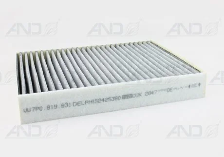 Фільтр салону вугільний Audi Q7 10-/VW Touareg VAG 7P0819631