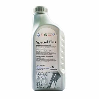 Моторное масло Special Plus 5W-40 синтетическое 1 л VAG G052167m2 (фото 1)