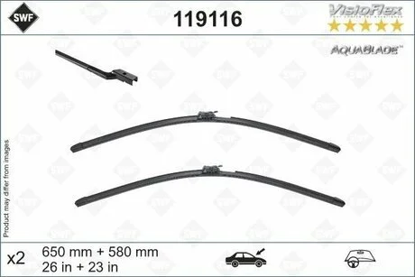 Щітка склочесника AQUABLADE Valeo 119116