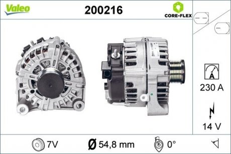 Генератор Valeo 200216 (фото 1)