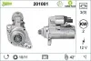 Стартер (12В, 2кВт, новий) AUDI A3, TT SEAT ALTEA, ALTEA XL, CORDOBA, IBIZA III, IBIZA IV, IBIZA IV SC, LEON, TOLEDO III SKODA FABIA I, FABIA I PRAKTIK, FABIA II, OCTAVIA II 1.4-2.0D 10.99- Valeo 201001 (фото 1)