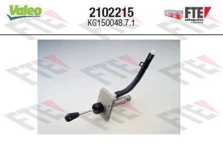 Главный цилиндр сцепления Valeo 2102215
