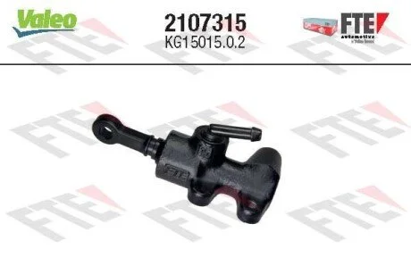 Главный цилиндр сцепления Valeo 2107315