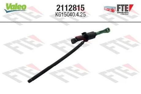 Главный цилиндр сцепления Valeo 2112815