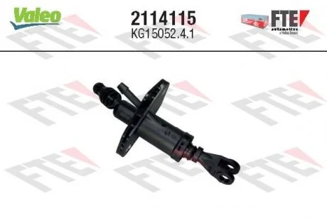 Главный цилиндр сцепления Valeo 2114115