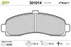 Тормозные колодки дисковые NISSAN Micra II "1,0-1,5 "F "92-02 301014
