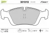 Тормозные колодки дисковые BMW 3/Z3/Z4 &quot;1,6-3,0 &quot;F &quot;90-09 Valeo 301018 (фото 1)