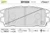 Колодки гальмівні HYUNDAI T. TERRACAN 01-06 Valeo 301024 (фото 1)
