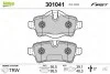 Тормозные колодки дисковые MINI Cooper/Clubman/Clubvan/Roadster &quot;1,4-2,0 &quot;R &quot;06-15 Valeo 301041 (фото 1)