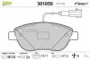Тормозные колодки дисковые FIAT/OPEL Doblo/Fiorino/Punto/Combo "1,3-2,0 "F "05>> 301050