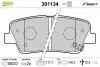 Тормозные колодки дисковые HYUNDAI/KIA Genesis/SantaFe/SorentoII &quot;2,0-5,0 &quot;R &quot;08&gt;&gt; Valeo 301134 (фото 1)