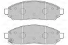 Тормозные колодки дисковые NISSAN Leaf/NP300/NV200/Pathfinder &quot;2,5-4,0 &quot;F &quot;05&gt;&gt; Valeo 301140 (фото 2)