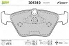 Тормозные колодки дисковые BMW 5(E39) &quot;2,0-3,5 &quot;F &quot;95-03 Valeo 301310 (фото 1)
