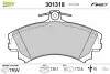 Тормозные колодки дисковые MITSUBISHI/SMART/VOLVO Carisma/Colt/Forfour/S40/V40 &quot;1,1-2,0 &quot;F &quot;95-12 Valeo 301318 (фото 1)